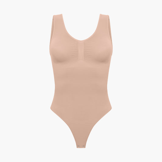 Tank Bodysuit Sculpting Shapewear mit String