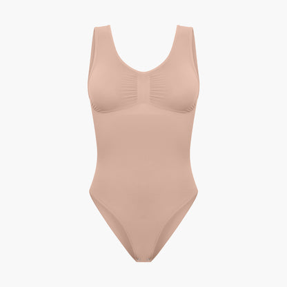 Tank Bodysuit Sculpting Shapewear mit Slip