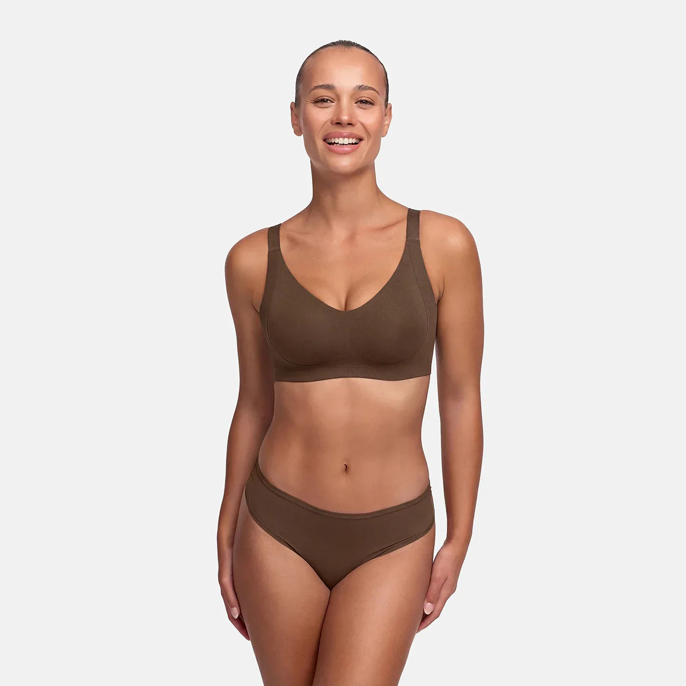 Naadloze compacte push-up bh