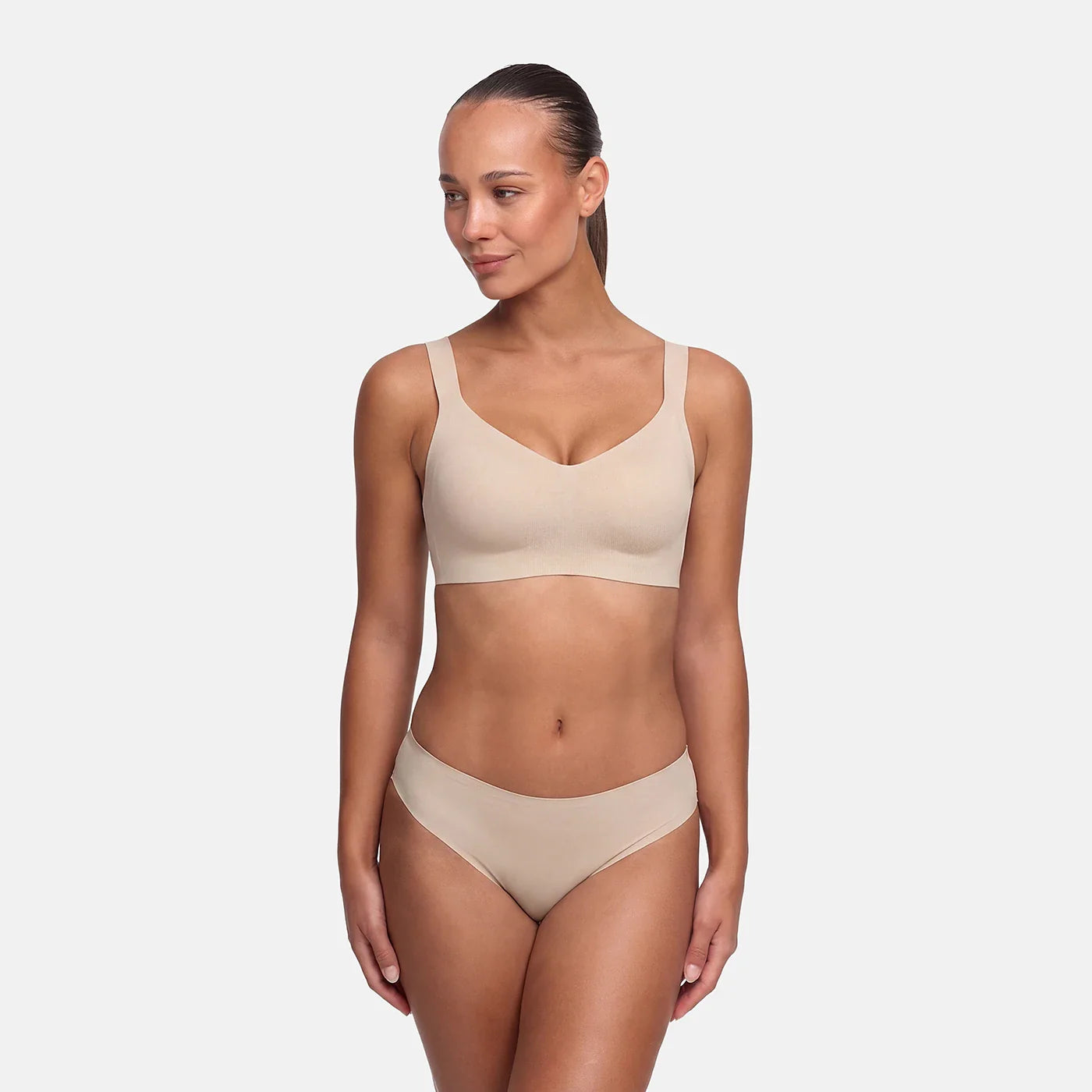 Naadloze compacte push-up bh