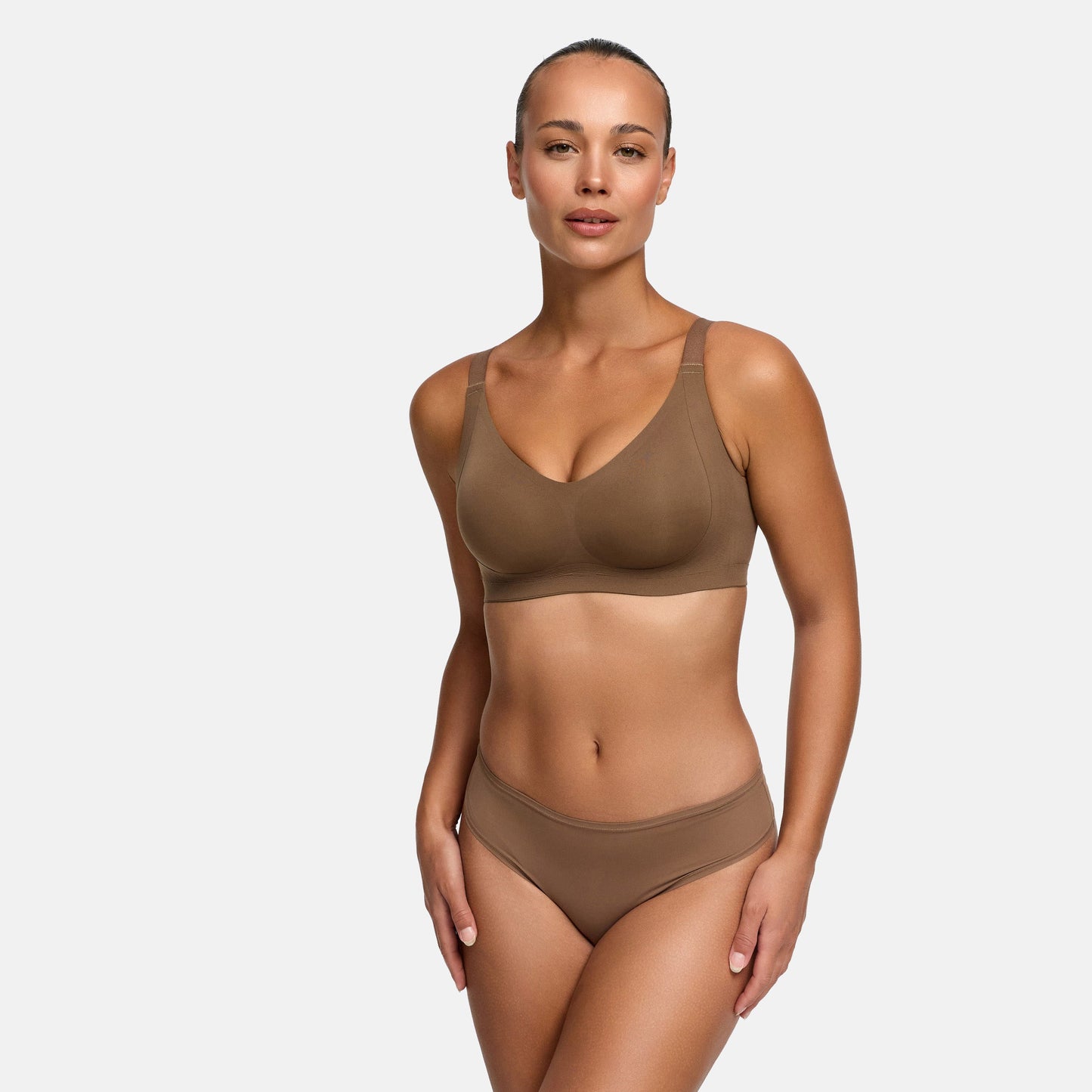 Naadloze compacte push-up bh