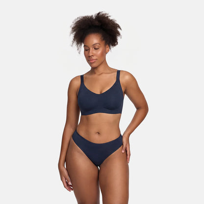 Naadloze compacte push-up bh