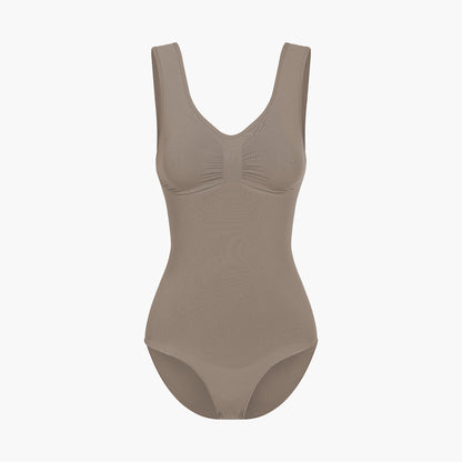 Tank Bodysuit Sculpting Shapewear mit Slip