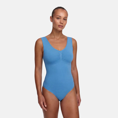 Tank Bodysuit Sculpting Shapewear mit String
