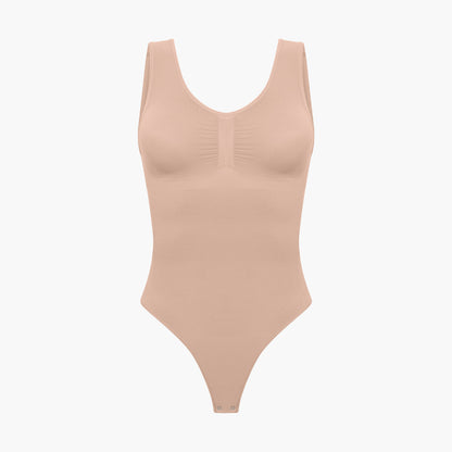 Tank Bodysuit Sculpting Shapewear mit String