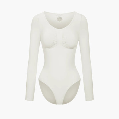 Bodysuit Sculpting Shapewear Longsleeve mit Slip