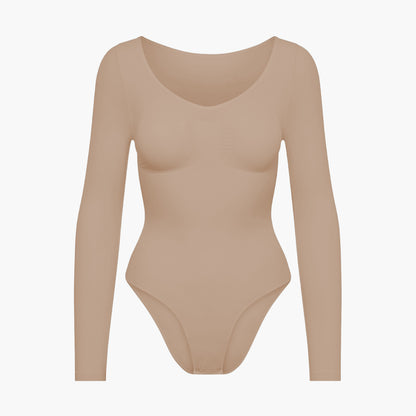 Bodysuit Sculpting Shapewear Longsleeve mit Slip #3
