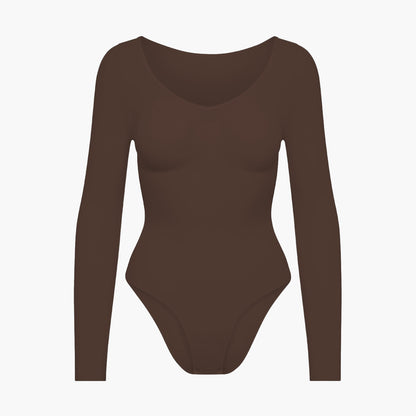 Bodysuit Sculpting Shapewear Longsleeve mit Slip #3