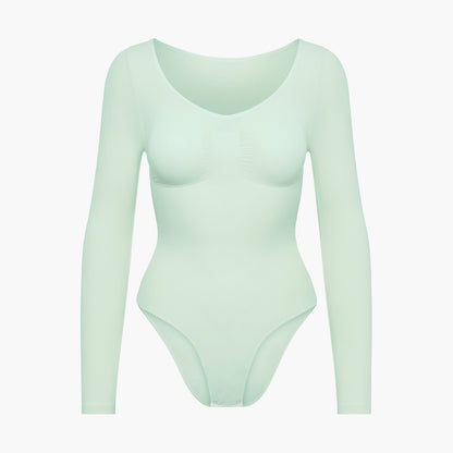 Bodysuit Sculpting Shapewear Longsleeve mit Slip #3