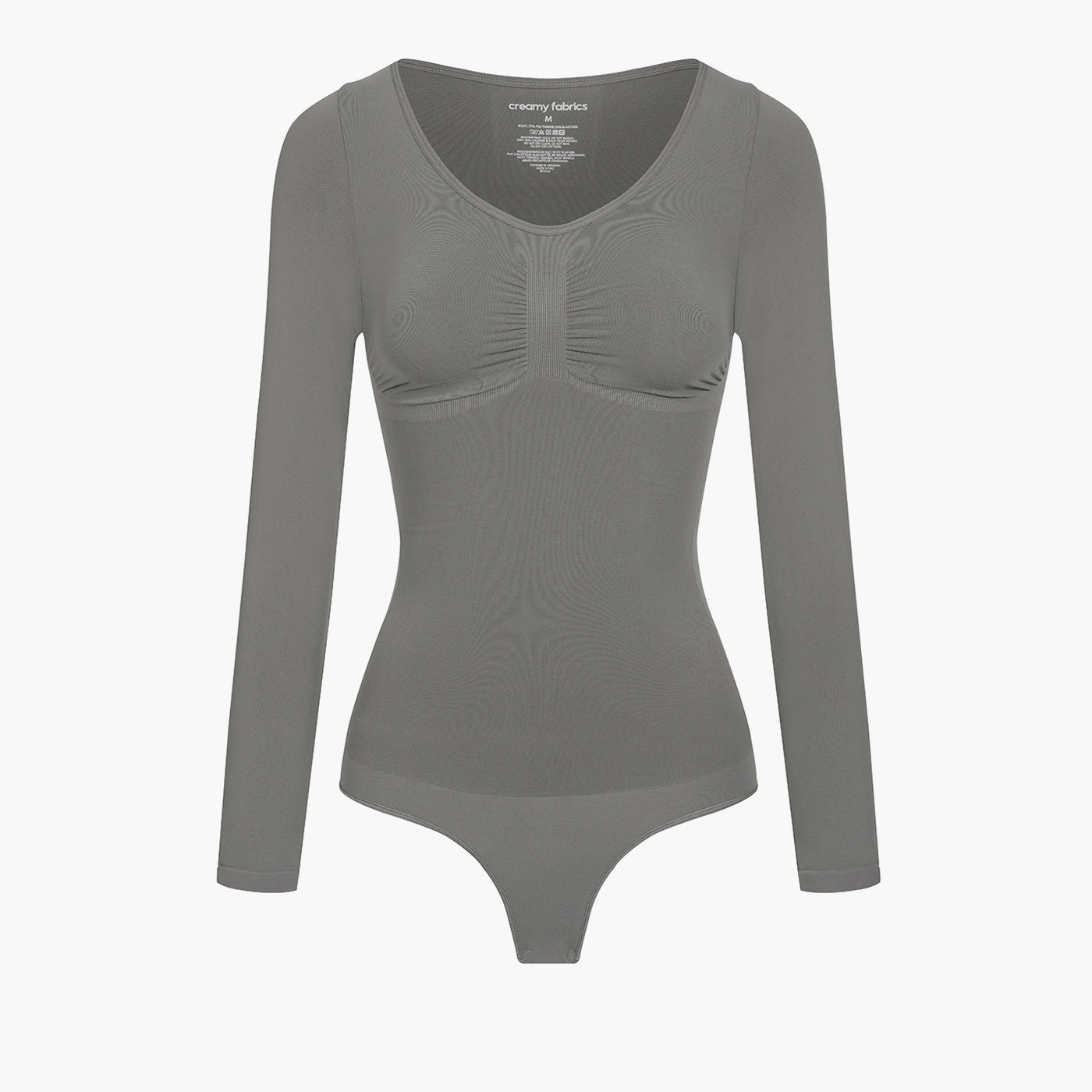 Bodysuit Sculpting Shapewear Longsleeve mit String