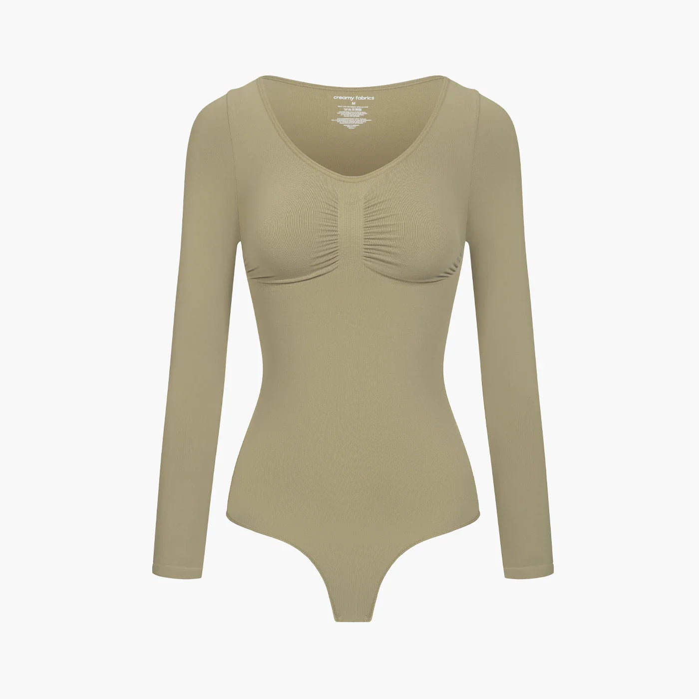 Bodysuit Sculpting Shapewear Longsleeve mit String