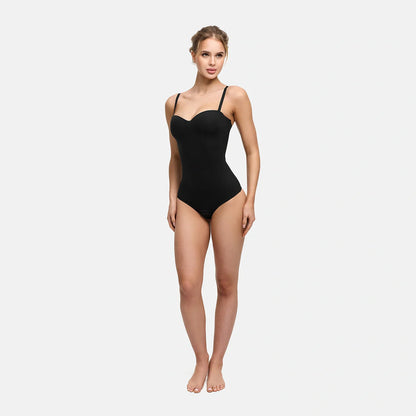 Push-Up integrierter Bodysuit mit String