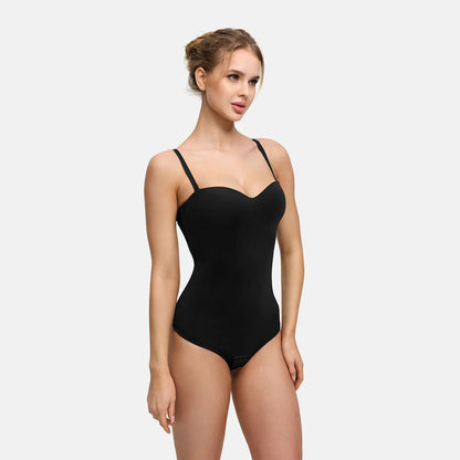 Push-Up integrierter Bodysuit mit String