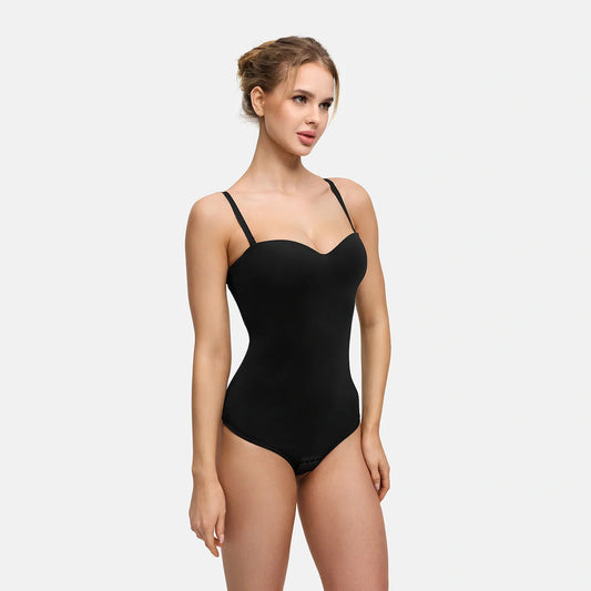Push-Up integrierter Bodysuit mit String