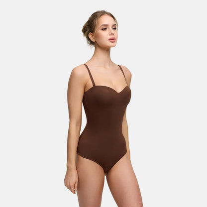 Push-Up integrierter Bodysuit mit String
