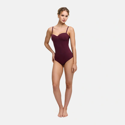 Push-Up integrierter Bodysuit mit String