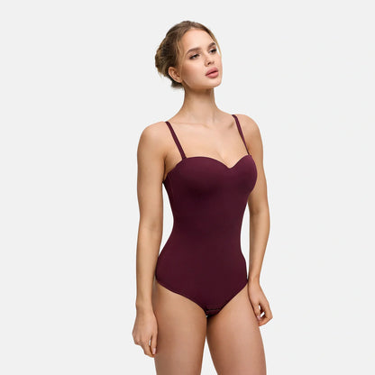 Push-Up integrierter Bodysuit mit String