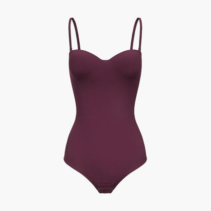 Push-Up integrierter Bodysuit mit String
