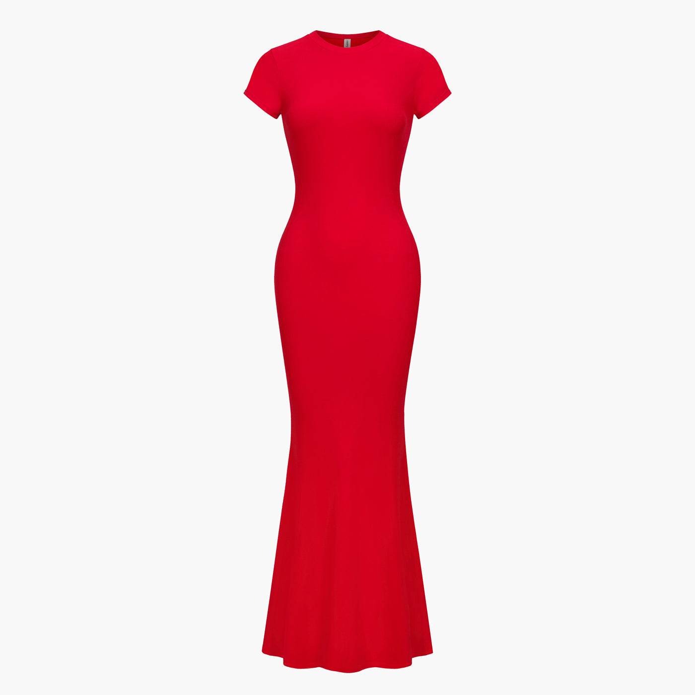 Ribbed T-Shirt Maxikleid