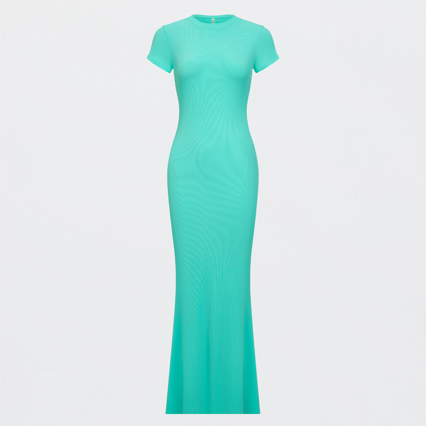 Ribbed T-Shirt Maxikleid