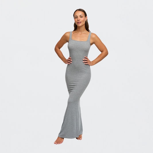 Ribbed Tank Top Maxikleid