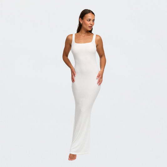 Ribbed Tank Top Maxikleid