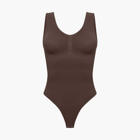 Tank Bodysuit Sculpting Shapewear mit String
