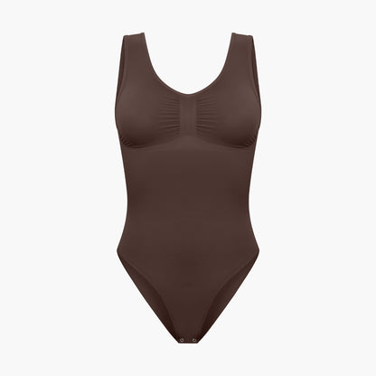 Tank Bodysuit Sculpting Shapewear mit Slip