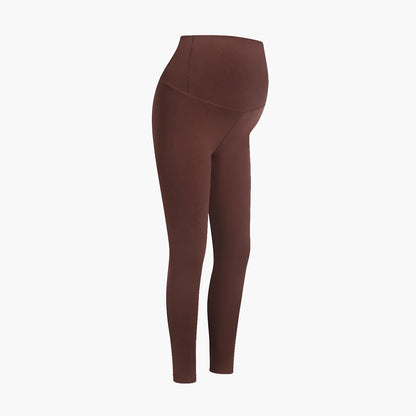 Seamless Umstandsleggings mit hohem Bund