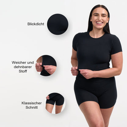 <div>Das Model ist 1,73m groß</div><span></span><div>und trägt Größe L.</div>