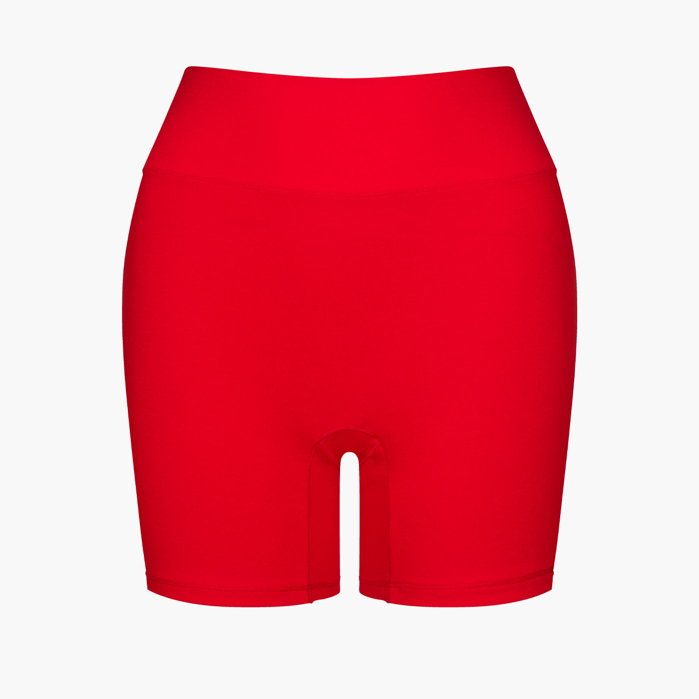 Cotton High-Waist Shorts